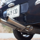 This is an aftermarket Bell exhaust system.